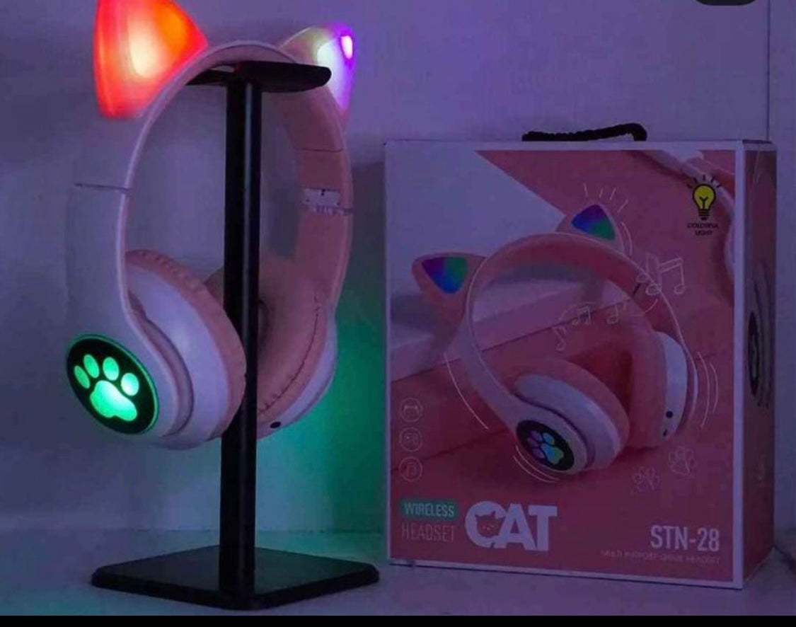 Casque Chat (Écouteurs Design)