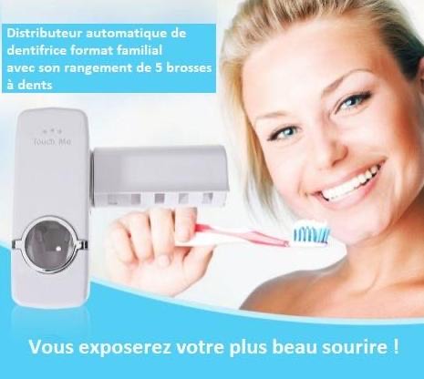 Distributeur automatique de dentifrice